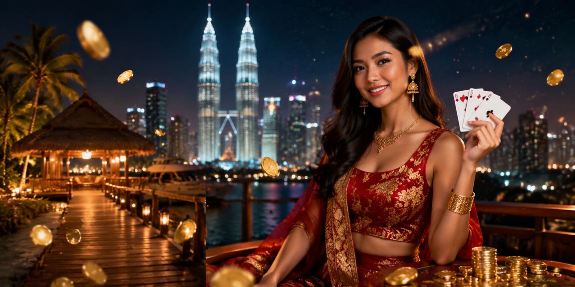 Antaramuka permainan Teen Patti gaya Melayu di platform y15