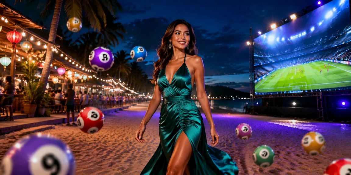 Pengguna Malaysia membuat taruhan bola sepak dengan odds terkini di Langkawi
